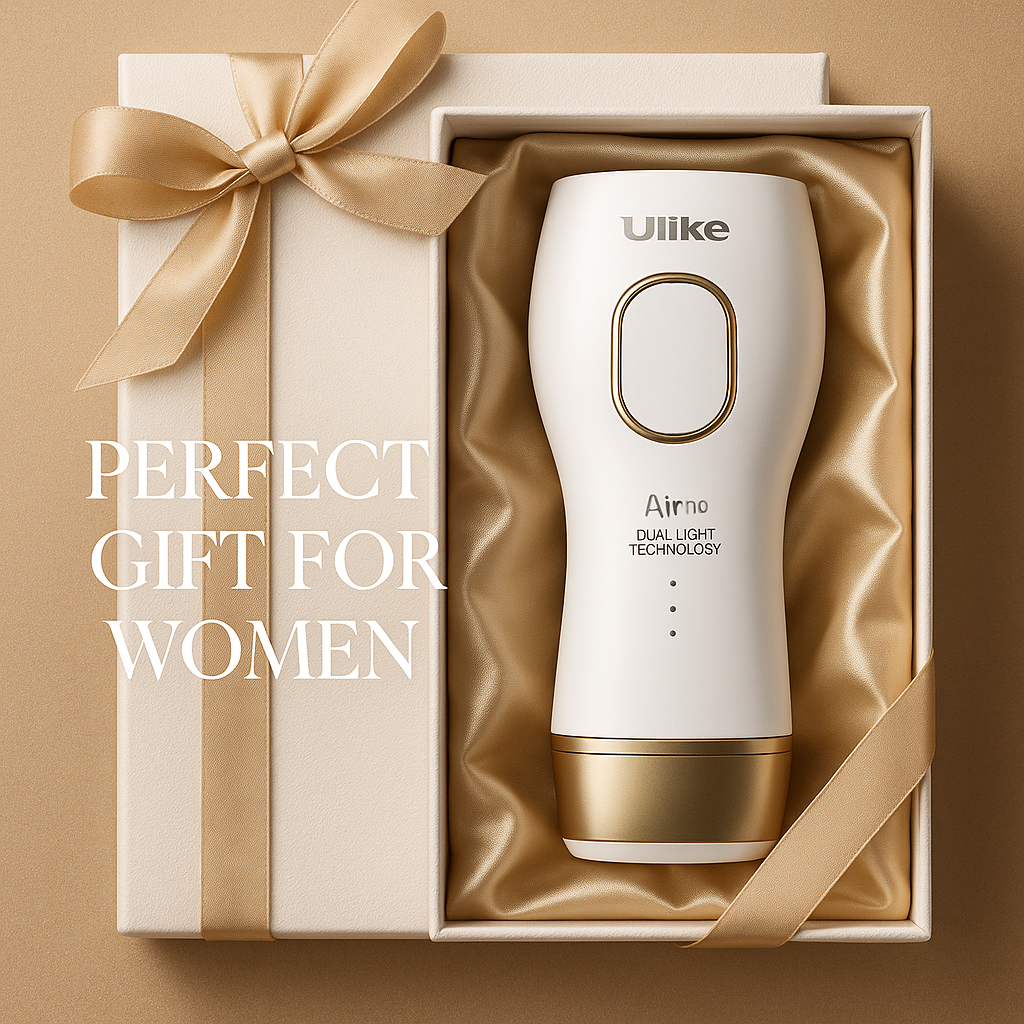 Ulike Air 10 IPL Hair Removal Device - Advanced Dual Light Technology with Ice Cooling